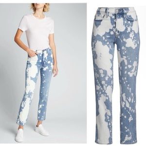 FRAME Le Sylvie Slender Straight-Leg High Waisted Denim Jeans 26